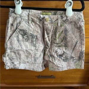 Stylish High Waist Camouflage Women's Shorts